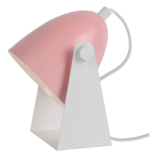Lucide CHAGO - Lámpara de mesa - 1xE14 - Rosa - detalle 1